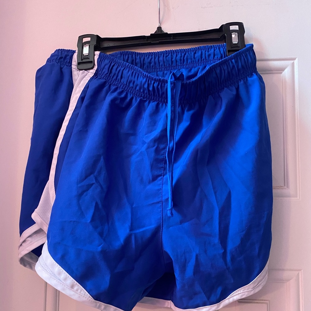 Athletic medium royal blue shorts
